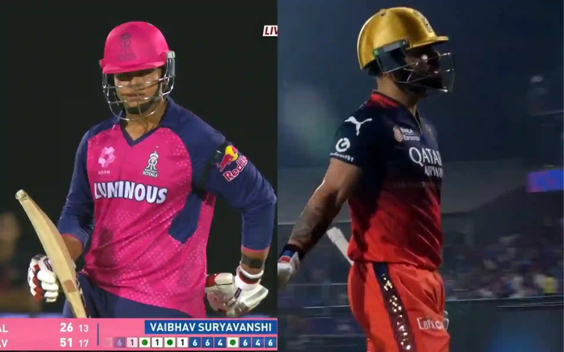 Why Are Dhoni And Rohit Fans Trolling Virat Kohli After Suryavanshi's Maiden IPL Ton? Why Are Dhoni And Rohit Fans Trolling Virat Kohli After Suryavanshi's Maiden IPL Ton?